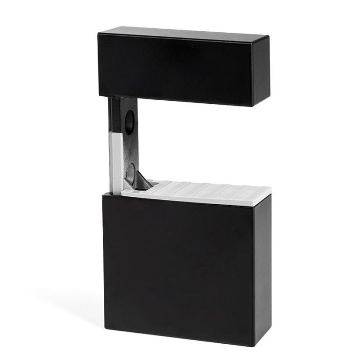Herrajes Alk Soporte Estante Mural ABS Lidia Regulable 7-37mm para Estantes de Madera, Acabado Cromo Mate (Por Unidad) 2