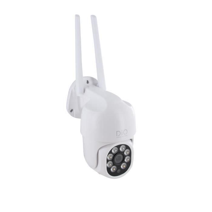 Dio Connected Home DIO5411478346999 - Cámaras de Vigilancia Exterior 4 MP con Rotación y Conexión Cable Doble Banda - Pack 2 Unidades 2 Dio Connected Home DIO5411478346999 - Cámaras de Vigilancia Exterior 4 MP con Rotación y Conexión Cable Doble Banda - Pack 2 Unidades 2