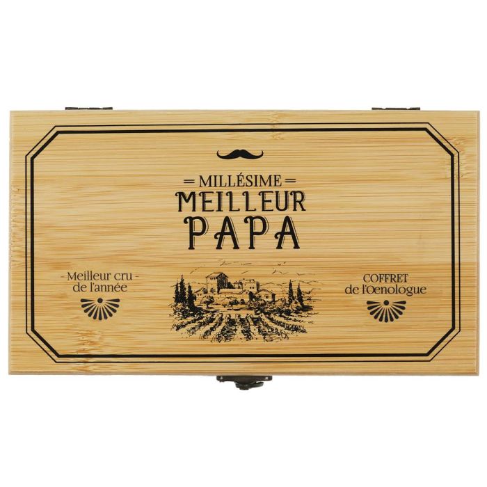 Caja Bambú 5 Piezas Vino The Concept Factory 4 Caja Bambú 5 Piezas Vino The Concept Factory 4