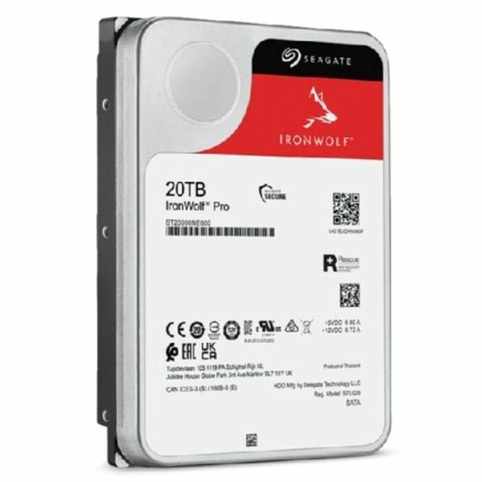 Disco Duro Seagate ST20000NT001 3,5" 20 TB 5