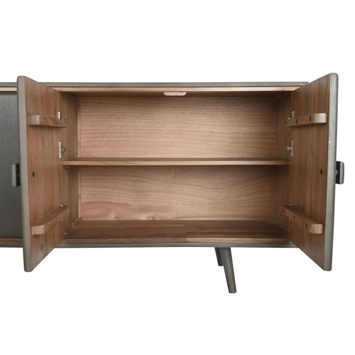 Aparador DKD Home Decor Gris oscuro Madera 177 x 38 x 75 cm 2 Aparador DKD Home Decor Gris oscuro Madera 177 x 38 x 75 cm 2