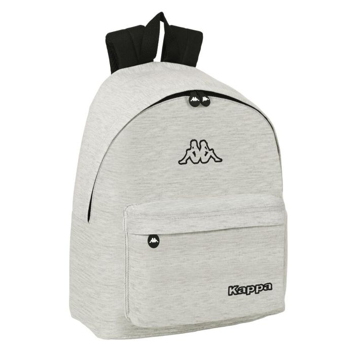 Mochila Escolar Kappa Grey knit Gris (33 x 42 x 15 cm) 0 Mochila Escolar Kappa Grey knit Gris (33 x 42 x 15 cm) 0