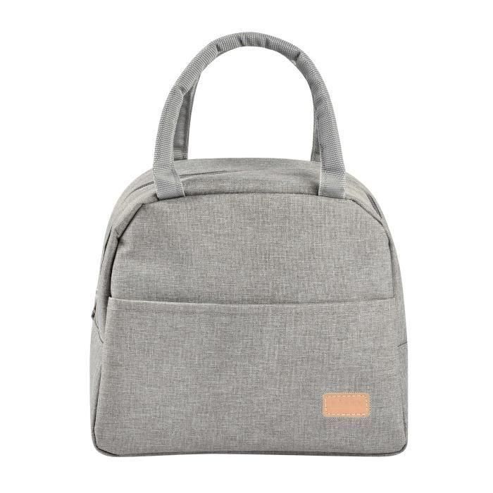 BEABA, lonchera térmica gris jaspeado 3 BEABA, lonchera térmica gris jaspeado 3