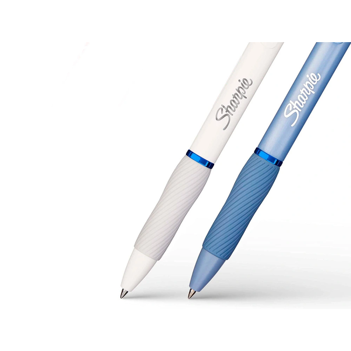 Sharpie Sgel Fashion Bolígrafo Tinta Azul Punta Media 0.7 mm Blanco Y Azul Celeste Surtidos (Set de 12) (Set de 12) 2 Sharpie Sgel Fashion Bolígrafo Tinta Azul Punta Media 0.7 mm Blanco Y Azul Celeste Surtidos (Set de 12) (Set de 12) 2