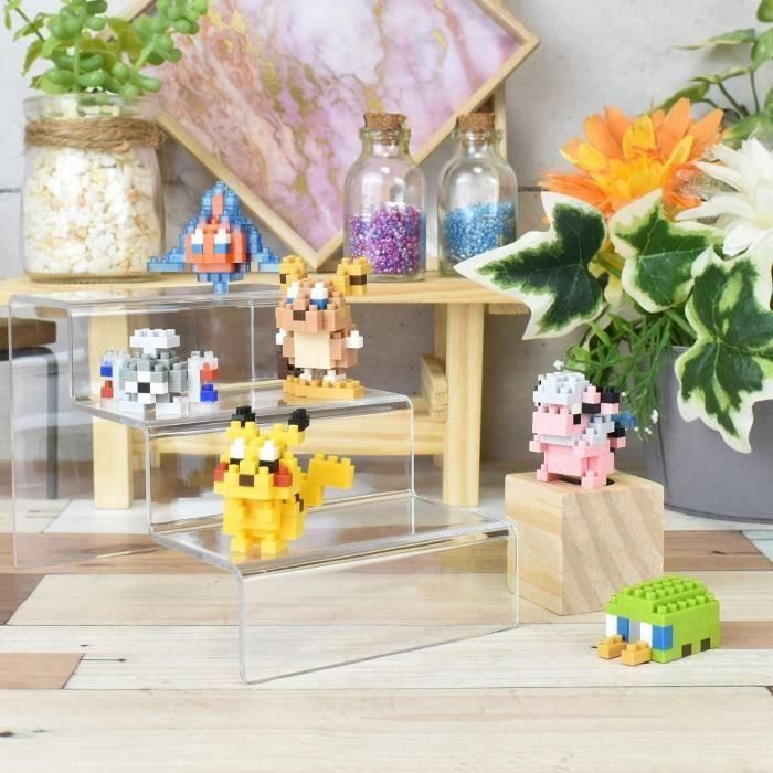 Set de 6 figuras de ladrillo - BANDAI - NANOBLOCK - Pack Pokémon Eléctrico 2 Set de 6 figuras de ladrillo - BANDAI - NANOBLOCK - Pack Pokémon Eléctrico 2
