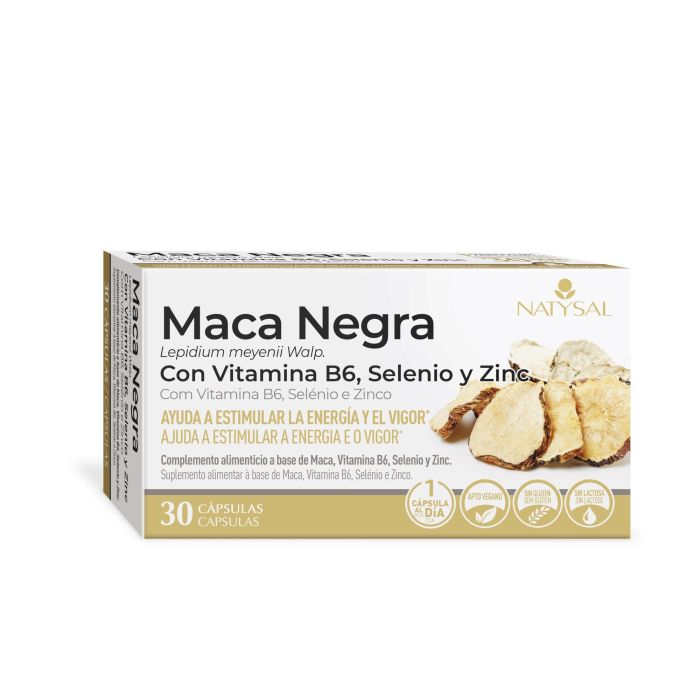 Maca Negra Con Vit.B6, Selenio Y Zinc