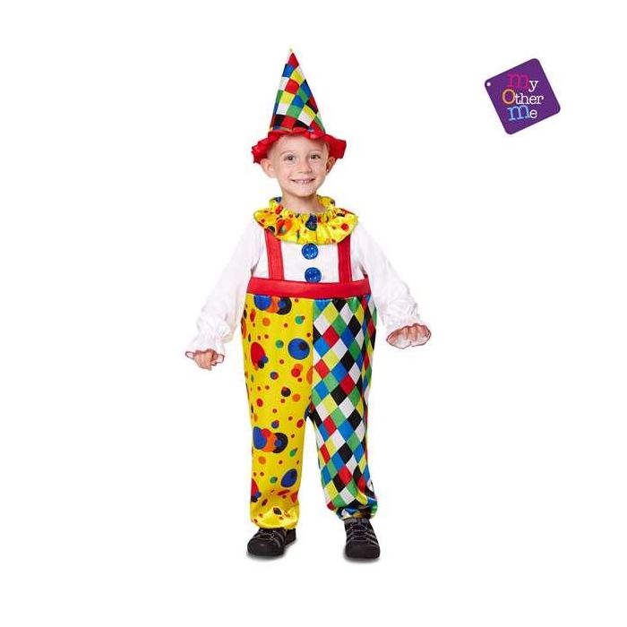 My Other Me Disfraz Bebé Payasito, Talla 12-24 Meses para 1 a 2 Años, 100% Poliéster. Incluye Sombrero y Mono 4 My Other Me Disfraz Bebé Payasito, Talla 12-24 Meses para 1 a 2 Años, 100% Poliéster. Incluye Sombrero y Mono 4