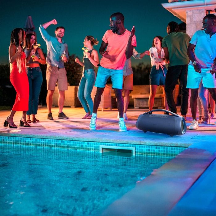 Altavoz Bluetooth Portátil Medion 50077082 Azul 100 W 4 W 10 Altavoz Bluetooth Portátil Medion 50077082 Azul 100 W 4 W 10