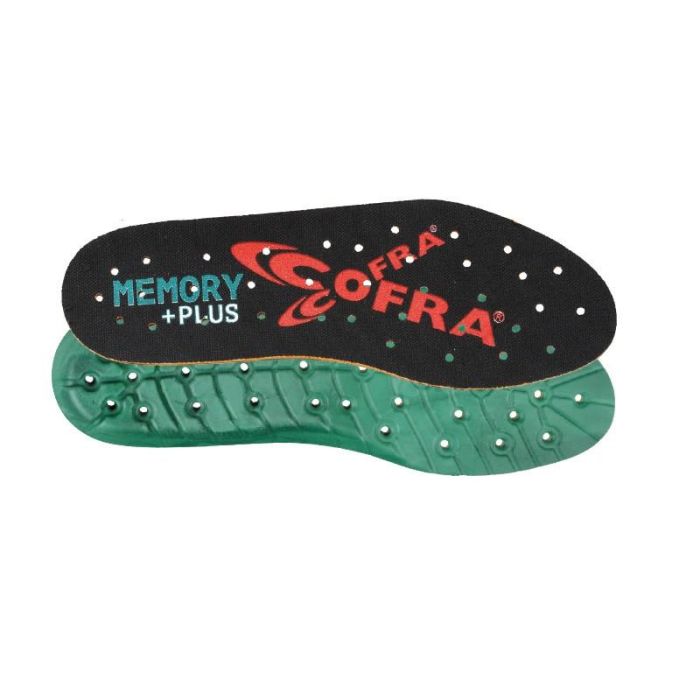 Cofra Plantilla para Calzado Memory Plus, Talla Número 42, para Tallas 36-47
