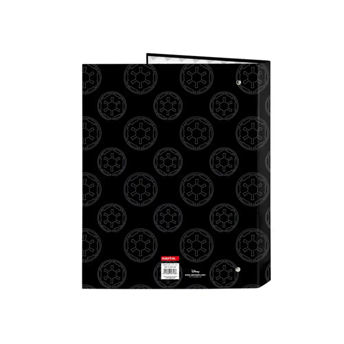 Carpeta de anillas Star Wars Rebellion Negro A4 26.5 x 33 x 4 cm 1