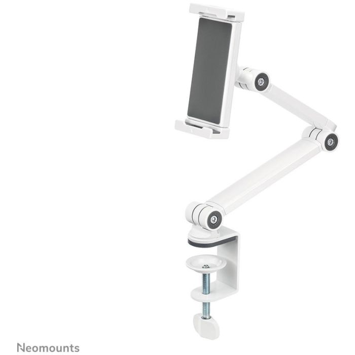 Neomounts DS15-545WH1 Soporte de tablet universal con movimiento completo y abrazadera de escritorio para tablets de 4.7"-12.9", blanco 17