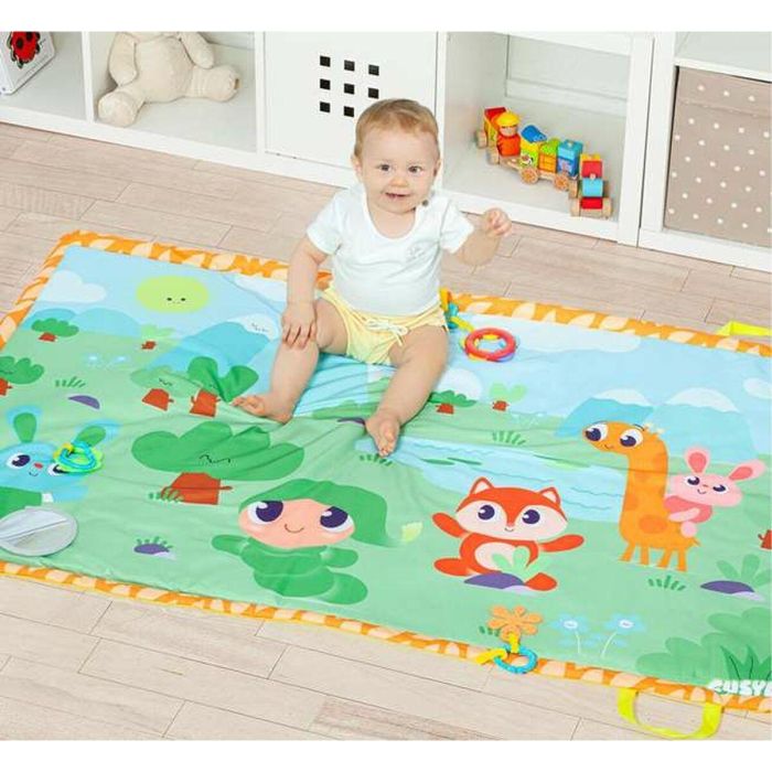 Manta gimnasio actividades con 4 juegos big activity playmat 53x38x10 cm 2 Manta gimnasio actividades con 4 juegos big activity playmat 53x38x10 cm 2