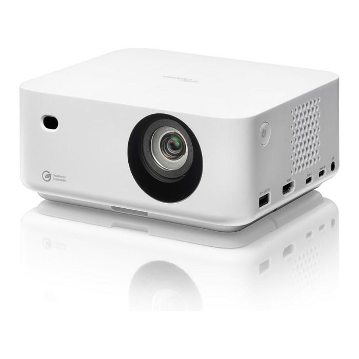 Optoma ML1080ST Proyector DLP Láser Full HD 1080p, Ultraportátil Tiro Corto, 1200 Lúmenes, Corrección Automática ToF, 3000000:1 Contraste, USB-C, 1 kg