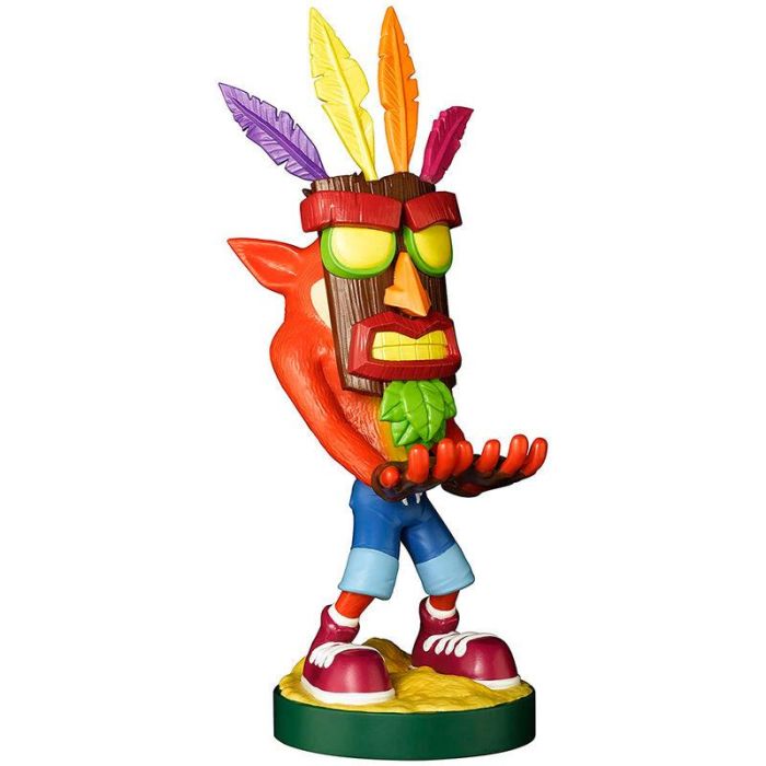 Cable Guy soporte sujecion figura Aku Aku Crash Bandicoot 20cm 2