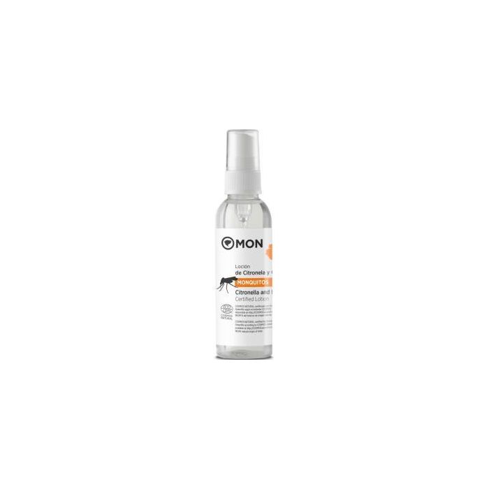 Mondecornatur Loción Citronela Repelente de Mosquitos Natural Certificada Ecocert con Lavanda Eucalipto 75ml