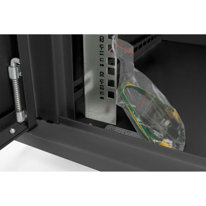 Digitus DN1916UECN Bastidor de Pared 16U 19" Dynamic 785x600x450mm Negro con Cerradura y Gestión de Cables 8 Digitus DN1916UECN Bastidor de Pared 16U 19" Dynamic 785x600x450mm Negro con Cerradura y Gestión de Cables 8
