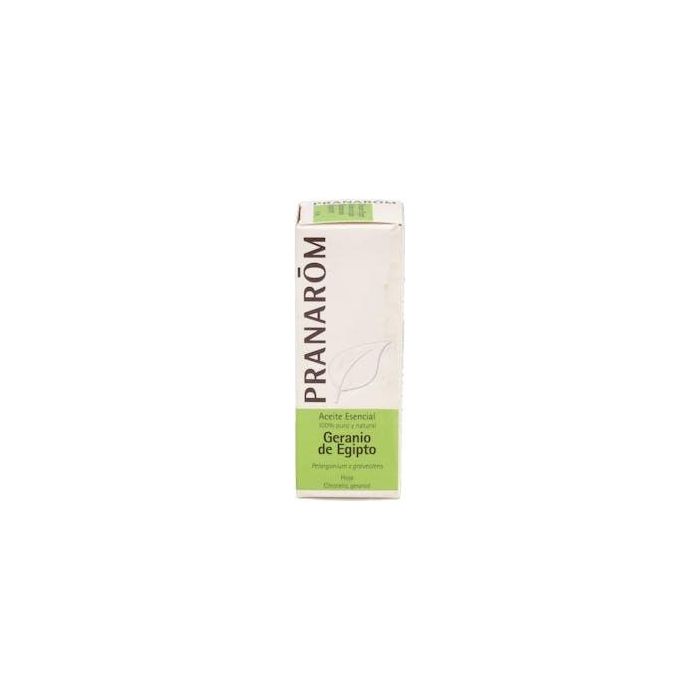 Pranarôm Aceite Esencial de Geranio de Egipto 10ml - 100% Puro y Natural, de hoja de Pelargonium graveolens