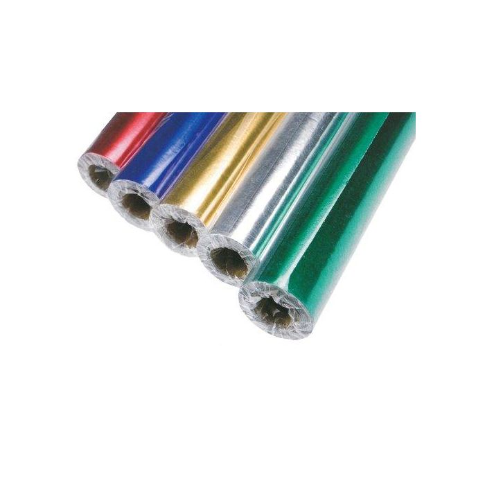 Papel Metalizado Spaper Rollo 0,5X10 M Verde