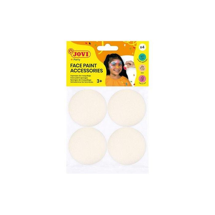 Esponjas De Maquillaje Jovi Bolsa 4 12 unidades