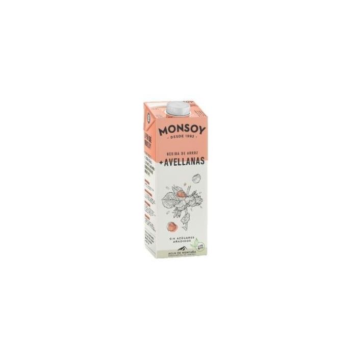 Bebida Vegetal De Arroz Con Avellanas 1Lt 6Uds.