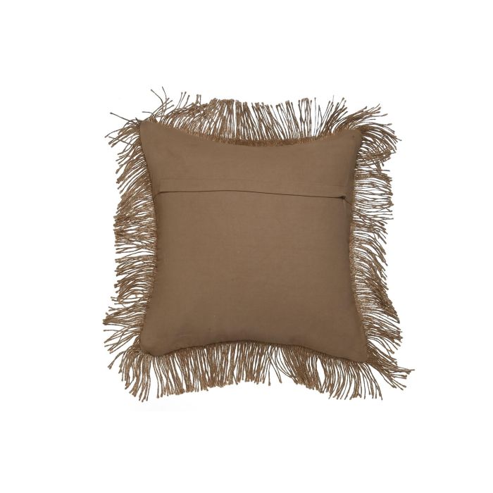Cojin Boho DKD Home Decor Marron 45 x 45 cm (2 Unidades) 2 Cojin Boho DKD Home Decor Marron 45 x 45 cm (2 Unidades) 2