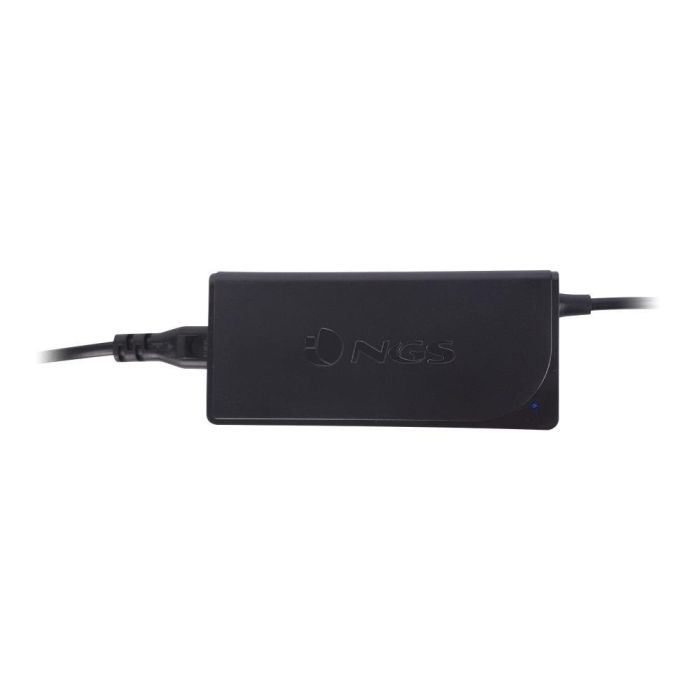 NGS Cargador Universal USB-C 65W para Portátiles y Dispositivos, Multi-voltaje 5-20V, con Salida USB-A 2A y Protección Inteligente. 1 NGS Cargador Universal USB-C 65W para Portátiles y Dispositivos, Multi-voltaje 5-20V, con Salida USB-A 2A y Protección Inteligente. 1