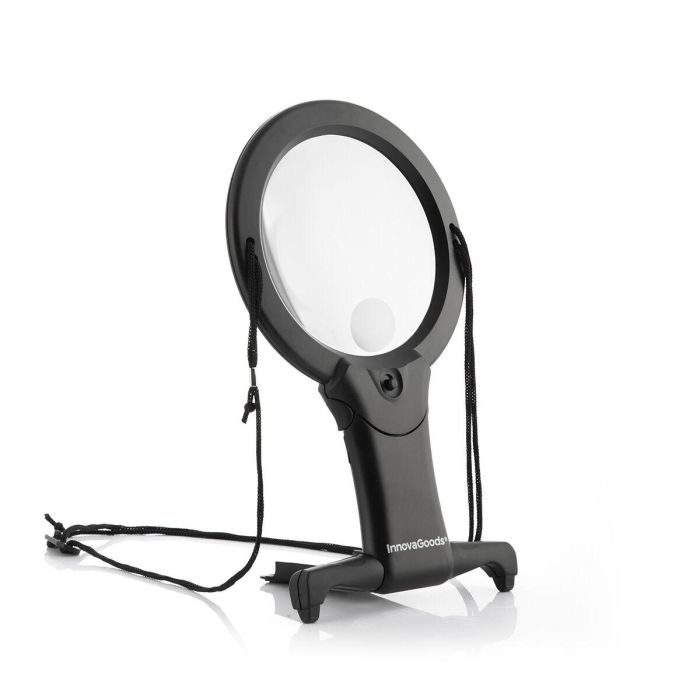 Lupa Manos Libres con luz LED Zooled InnovaGoods 2 Lupa Manos Libres con luz LED Zooled InnovaGoods 2