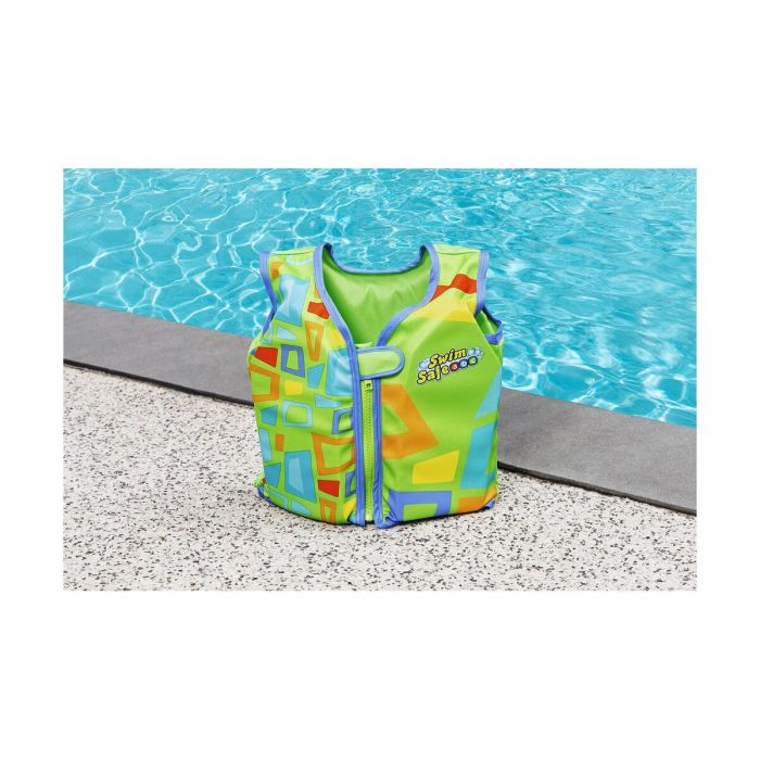 Chaleco Hinchable para Piscina Bestway Aquastar Swim Safe 19-30 kg (1 unidad) 15