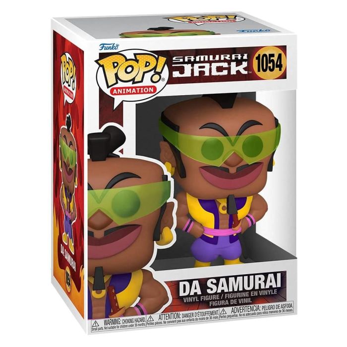 Funko Figura de Vinilo Da Samurai de Samurai Jack 9cm 2