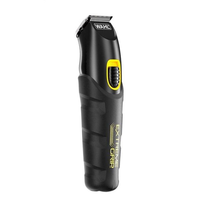 Wahl 09893-0460 Multigroomer con/sin cable, recortadora nariz, orejas y cejas, Extreme Grip Advanced, 4 cabezales, 8 peines 1