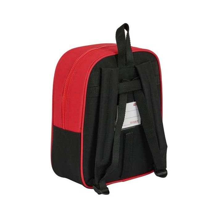 Mochila Escolar Sevilla Fútbol Club Negro Rojo 22 x 27 x 10 cm 2 Mochila Escolar Sevilla Fútbol Club Negro Rojo 22 x 27 x 10 cm 2