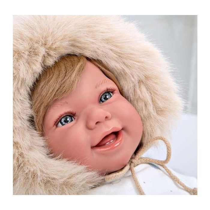 Muñecas Arias Muñeca Elegance Zoe con Manoplas (Muñeco de Peso) Cuerpo Blando 45 cm 10