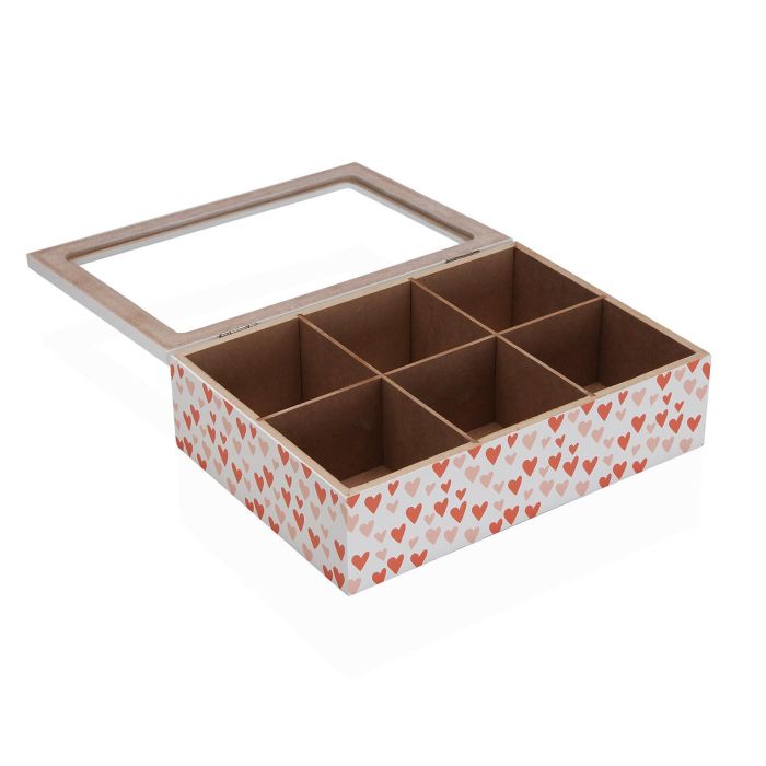 Caja Te Madera Amore Versa 17X7CM (2 Unidades) 1 Caja Te Madera Amore Versa 17X7CM (2 Unidades) 1