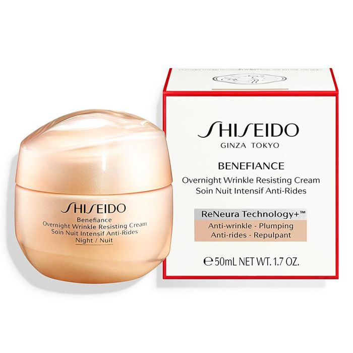 Shiseido BENEFIANCE OVERNIGHT wrinkle resisting cream 50 ml Crema Antiarrugas Noche