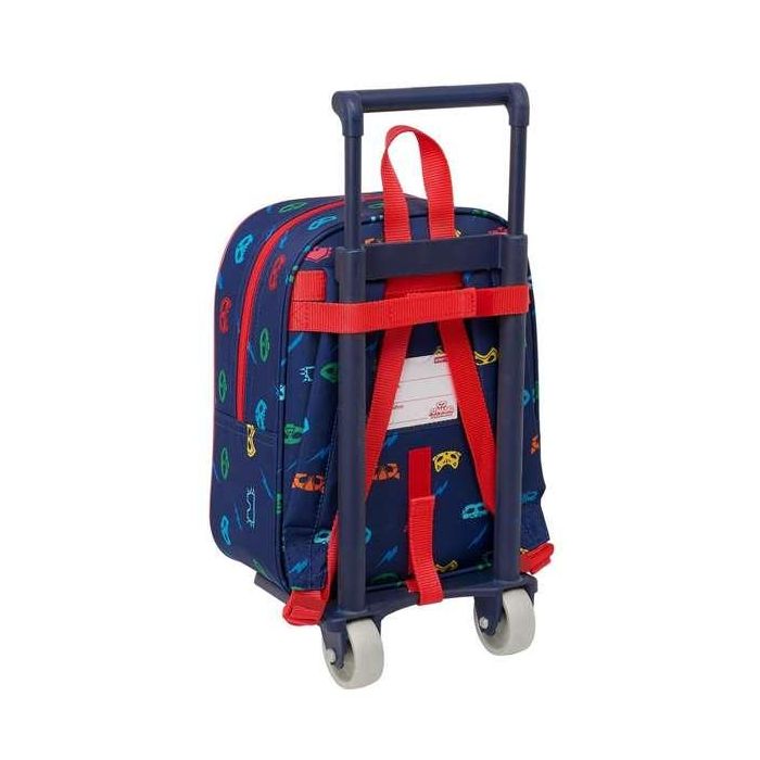Mochila Escolar con Ruedas PJ Masks Ready Azul marino 22 x 27 x 10 cm 3 Mochila Escolar con Ruedas PJ Masks Ready Azul marino 22 x 27 x 10 cm 3