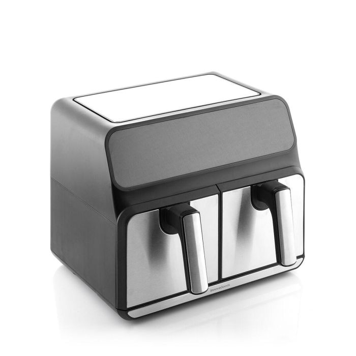 Freidora de Aire InnovaGoods Fryinn Double 8000 Negro 3400 W 8 L Acero Inoxidable 3 Freidora de Aire InnovaGoods Fryinn Double 8000 Negro 3400 W 8 L Acero Inoxidable 3