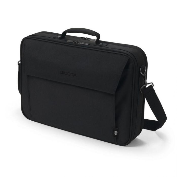 Maletín para Portátil Dicota Eco Multi Plus BASE Negro 15,6'' 3 Maletín para Portátil Dicota Eco Multi Plus BASE Negro 15,6'' 3