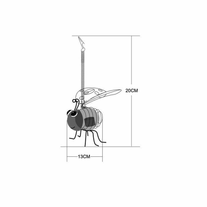 GALIX Clip-on solar ladybug - De plástico - Duración de la iluminación 8 h 1