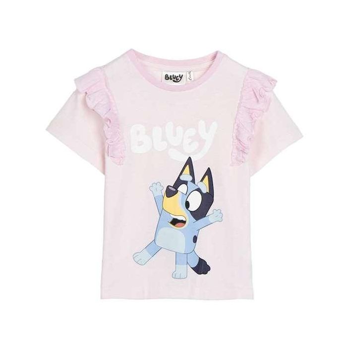 Camiseta corta single jersey bluey 4 años Camiseta corta single jersey bluey 4 años