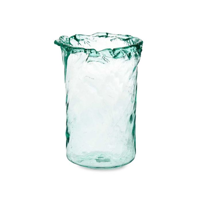 Jarrón de Vidrio Maya 35 cm - Giftdecor - Cristal Reciclado Transparente 1 Jarrón de Vidrio Maya 35 cm - Giftdecor - Cristal Reciclado Transparente 1