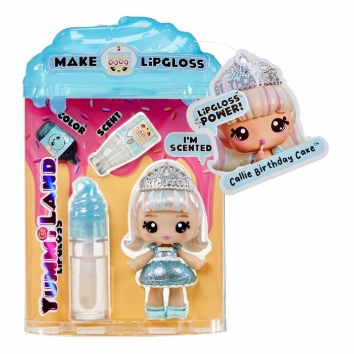 MGA Muñeca Brillo de Labios Yummiland con Accesorios Completos para Crear tu Propio Gloss - Kit Cosmética Infantil Plástico Modelos Surtidos 4+ Años 2
