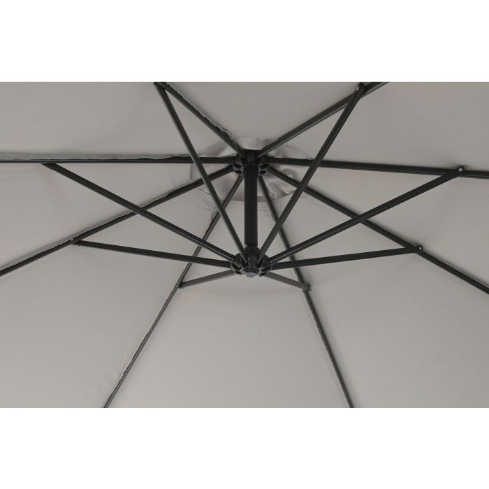 Parasol Terraza Y Jardin DKD Home Decor Gris 350 x 250 x 300 cm 3