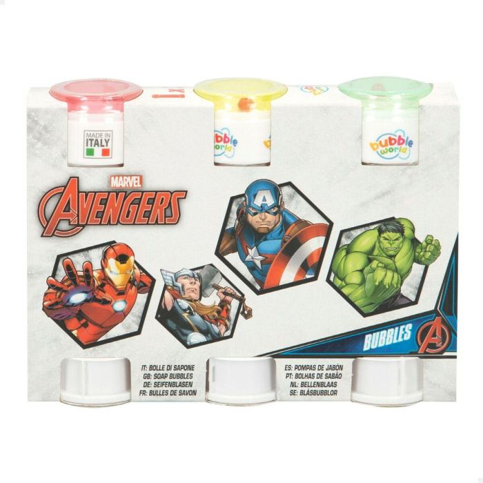 Set de pomperos The Avengers 3 Piezas 60 ml (24 Unidades) 1