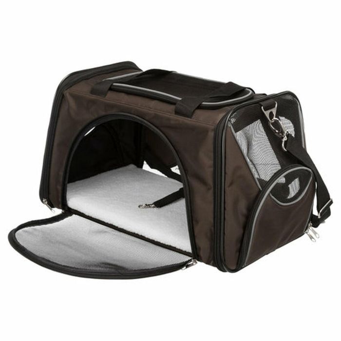 Bolso para Mascotas Trixie Joe Marrón Poliéster 28 × 28 × 47 CM 17 Bolso para Mascotas Trixie Joe Marrón Poliéster 28 × 28 × 47 CM 17