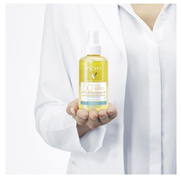 Vichy CAPITAL SOLEIL Agua Solar Protectora Hidratante SPF50 200 ml 2