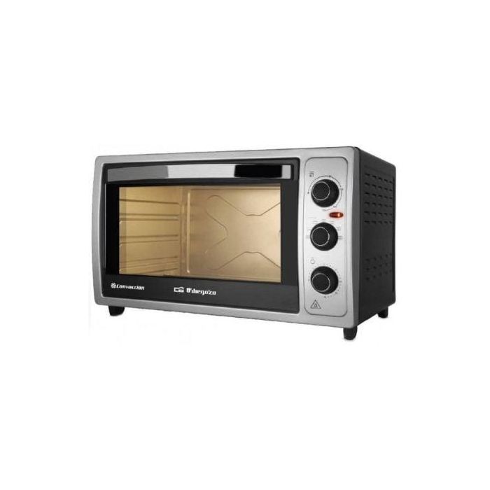 HORNO DE SOBREMESA ORBEGOZO HOT 481 - 2000W - CAPACIDAD 48L - CONVECCION - RESISTENCIAS ACERO INOX - BANDEJA + REJILLA + GANCHO 0 HORNO DE SOBREMESA ORBEGOZO HOT 481 - 2000W - CAPACIDAD 48L - CONVECCION - RESISTENCIAS ACERO INOX - BANDEJA + REJILLA + GANCHO 0