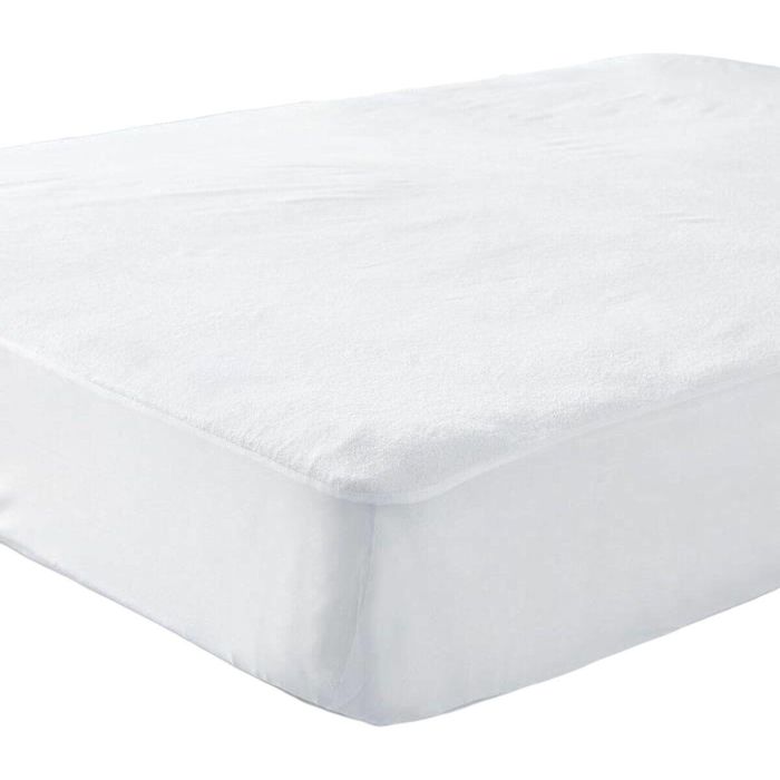 Today TOD1699543577250 - Protector de colchón impermeable Essential para cama de matrimonio 160x200 cm