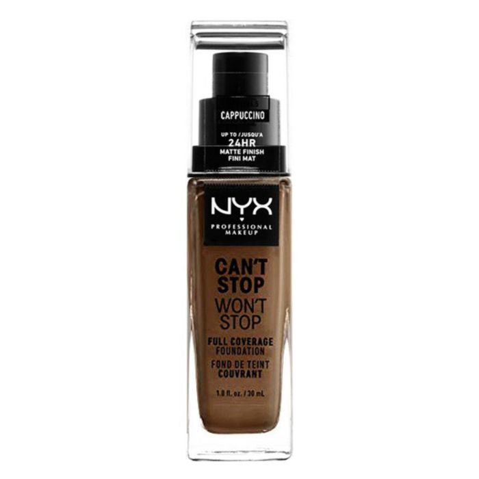 Base de Maquillaje Fluida Can't Stop Won't Stop NYX (30 ml) (30 ml) 32 Base de Maquillaje Fluida Can't Stop Won't Stop NYX (30 ml) (30 ml) 32