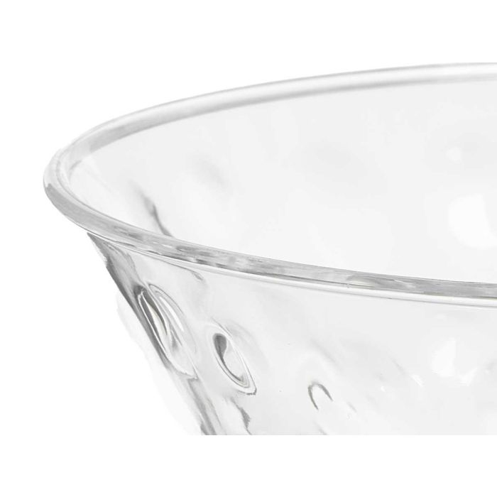 Leknes Bol de Plástico Transparente con Diseño de Puntos, 15 cm de Diámetro y 8.2 cm de Alto (24 Unidades) 3 Leknes Bol de Plástico Transparente con Diseño de Puntos, 15 cm de Diámetro y 8.2 cm de Alto (24 Unidades) 3
