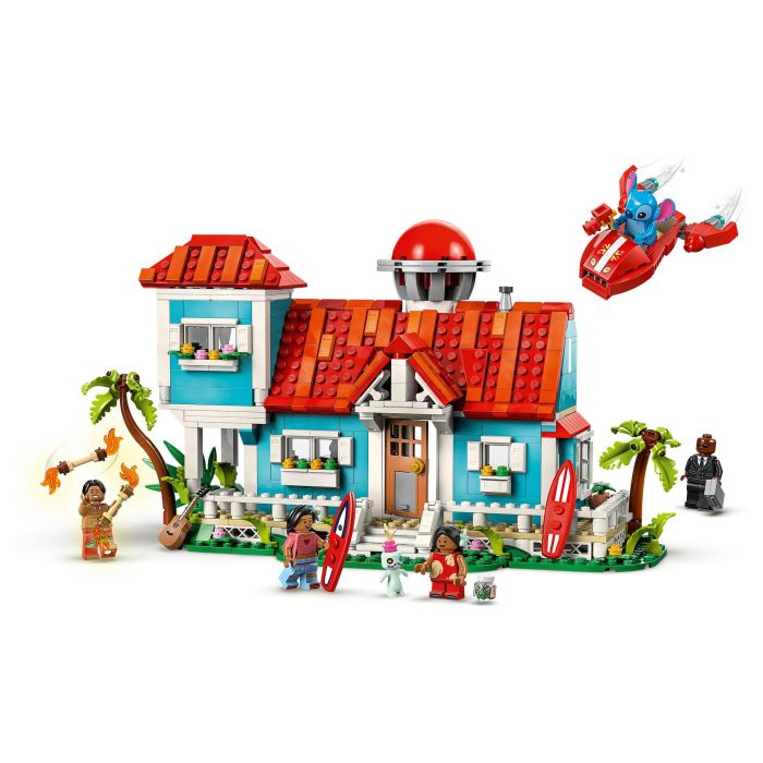 LEGO 43268 Casa de playa de Disney Lilo & Stitch para niños y fans 12